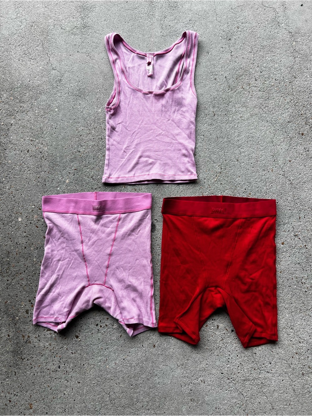 skims top and boxer bundle